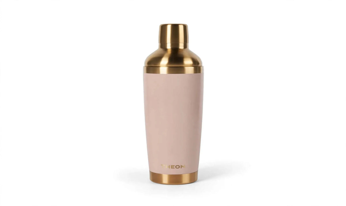 THEON blush pink and brushed gold shaker